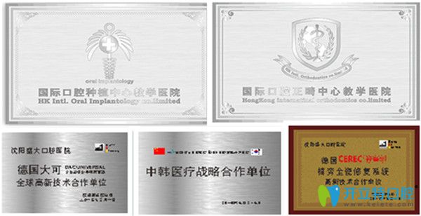 盛大齒科獲得榮譽(yù)稱(chēng)號(hào)