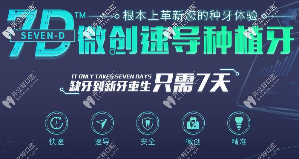 7D微創(chuàng)速導種植牙